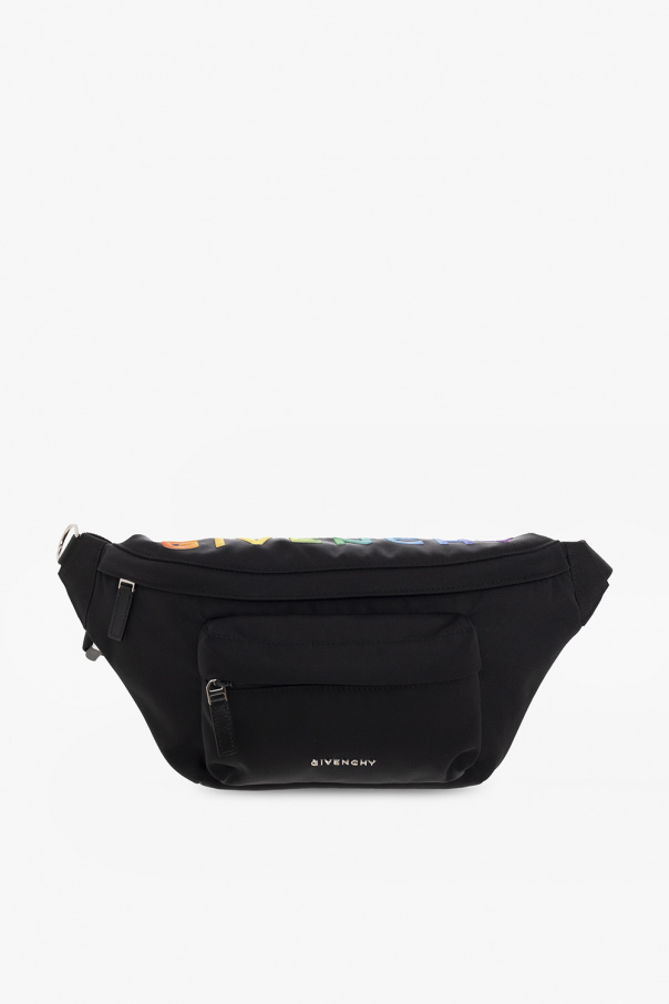 【GIVENCHY】ESSENTIEL BELT BAG Black 'Essential' belt bag givenchy Menswear